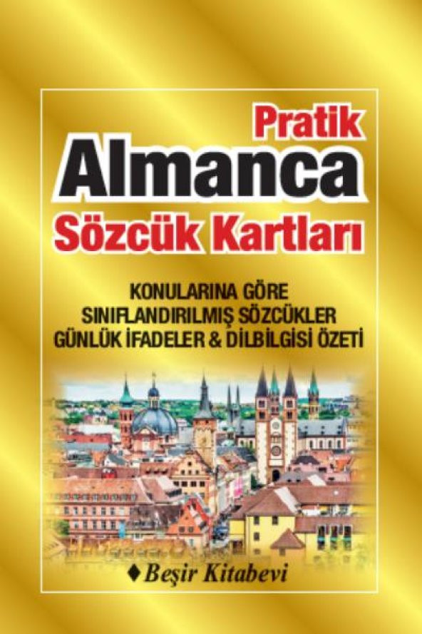 Pratik Almanca Sözcük Kartları - Beşir