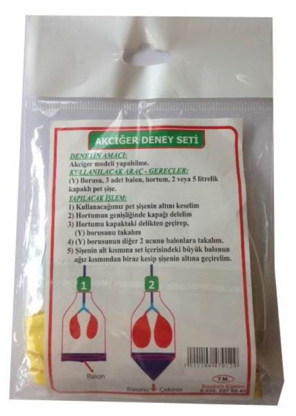 Akciğer Deney Seti - Bozkırlı Eğitim
