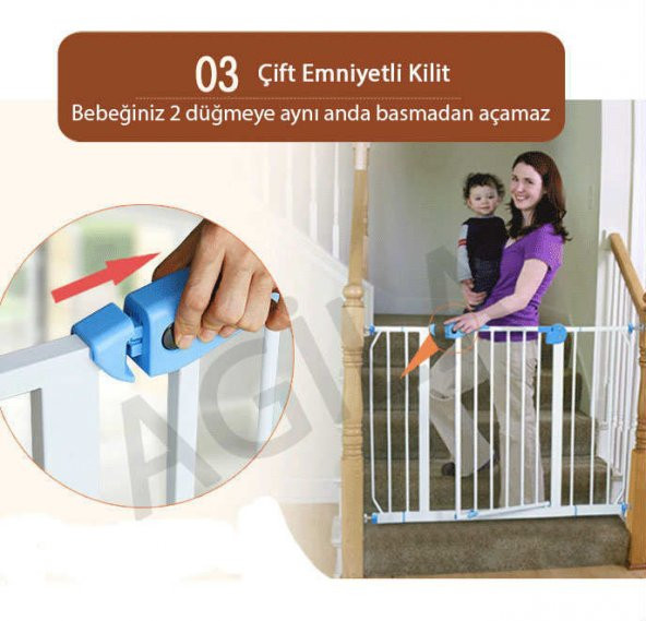 Wellgro Agila Bebek Güvenlik Kapısı - 5
