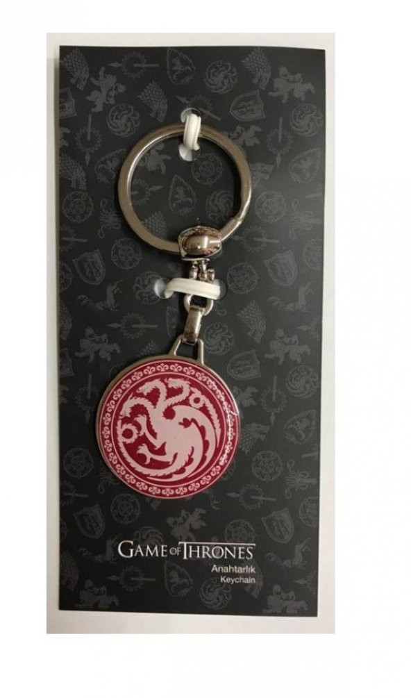 Game Of Thrones Anahtarlık - Bordo - 1