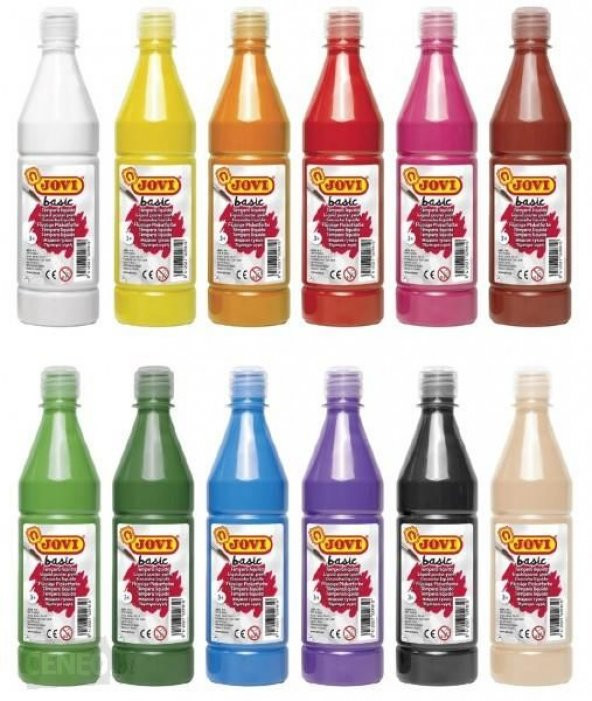 Jovi Basix Guaj Boya Büyük Boy 1 Litre - Kahverengi - 1