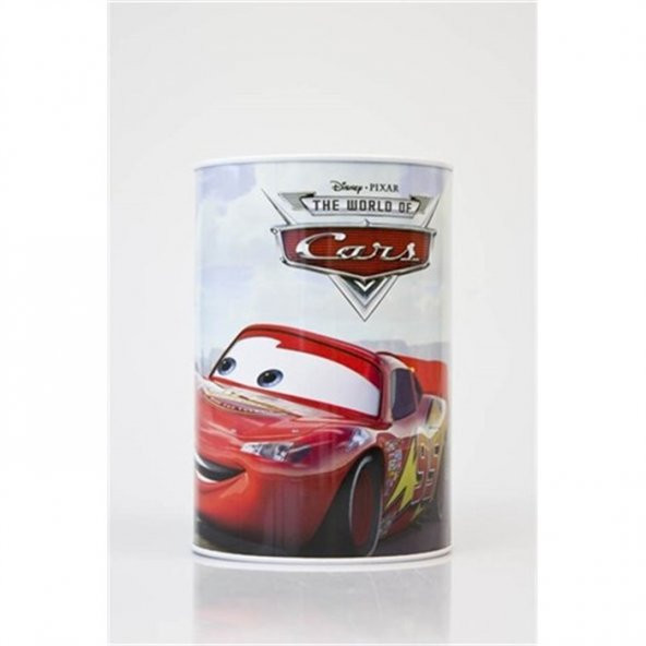 Cars Lisanslı Metal Kumbara - Açılmayan Kumbara 15 cm