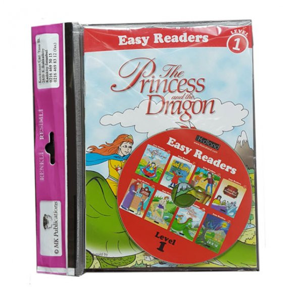 İngilizce Hikaye Kitabı Seti 8 Kitap + CD Hediyeli - Level 1 Easy Readers
