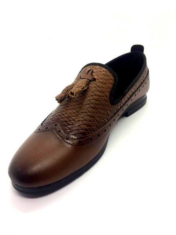 ERKEK YAZ SEZONU PÜSÜKÜLÜ VE DESENLİ AYAKKABI - 2