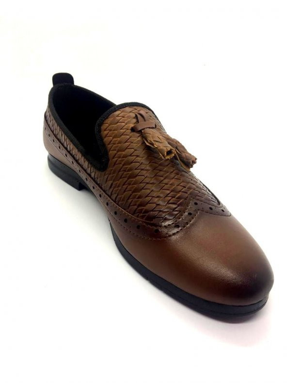 ERKEK YAZ SEZONU PÜSÜKÜLÜ VE DESENLİ AYAKKABI - 3