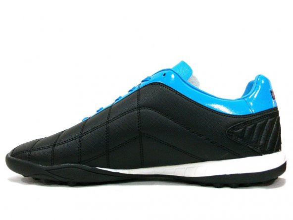 Kinetix Dusko Turf Siyah Mavi Halı Saha Krampon Ayakkabı - 3