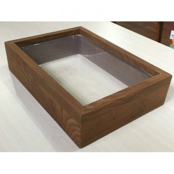 Dekoratif Ahşap Saksı - 2