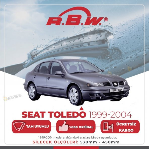 Seat Toledo Muz Silecek Takımı (1999-2004) RBW