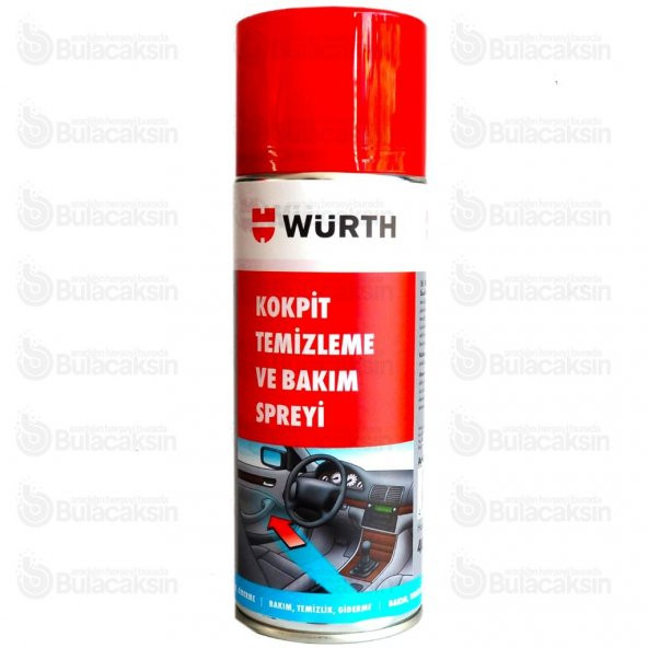 Würth Araç Kokpit Temizleme Ve Bakım Spreyi 400 ml - 2