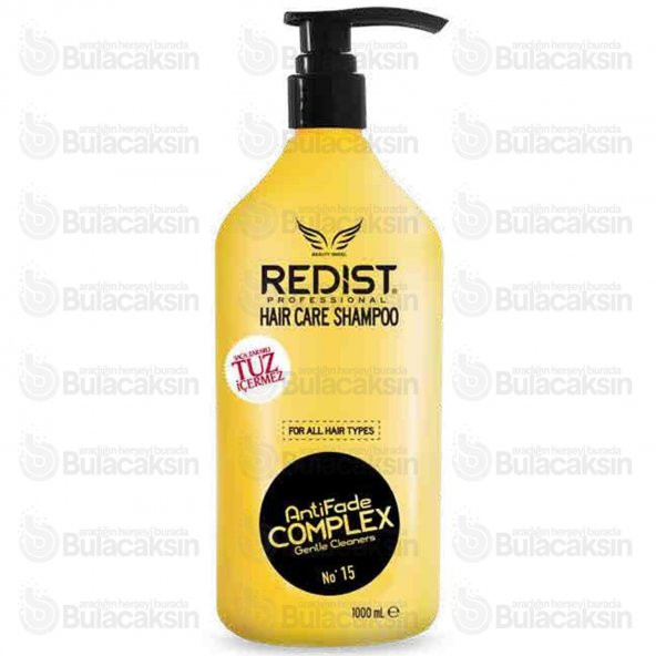 Redist Tuzsuz Şampuan 1000 ml / Brezilya Fönü Yapılmış Saçlar İçin