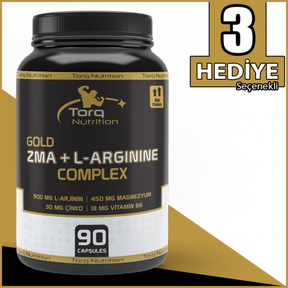Torq Nutrition Gold ZMA + L-Arginine Complex 90 Kapsül