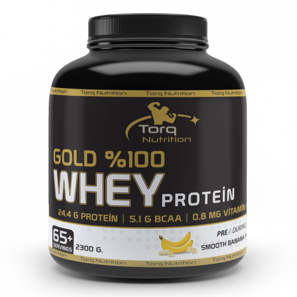 Torq Nutrition Gold %100 Whey Protein Tozu 2300 Gr | 3 Aroma Seçeneği - 3