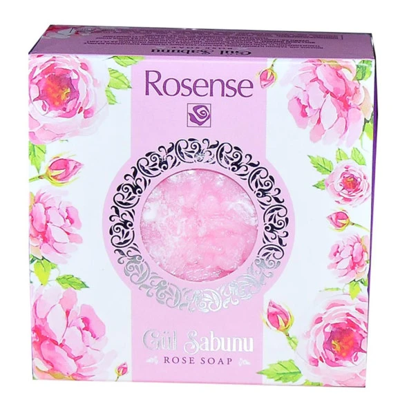 Rosense Doğal Saf Gül Sabunu 110 GR Rose Soap - 2