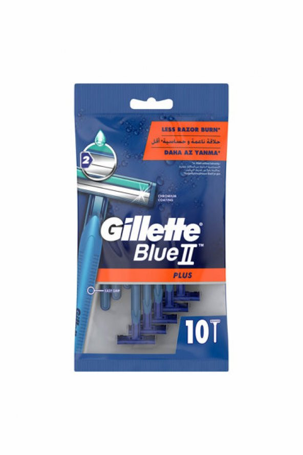 GILLETTE BLUE II PLUS 10LU