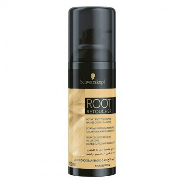 ROOT RETOUCHER SARI SAÇLAR İÇİN KAPATICI SPREY 120 ML (3LÜ ALIMLARDA TARAK HEDİYELİ