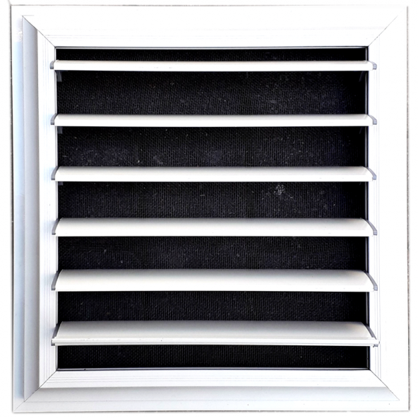 Banyo Wc Havalandırma Alüminyum Beyaz Menfez, Panjur - 4