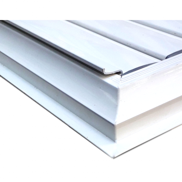 Banyo Wc Havalandırma Alüminyum Beyaz Menfez, Panjur - 5