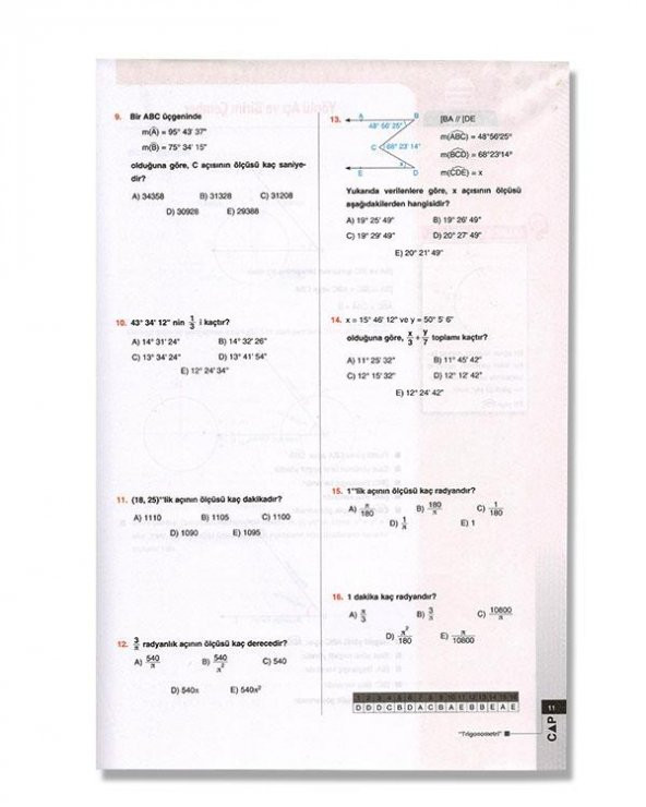 Matematik Trigonometri Konu Anlatımlı Soru Bankası (Çap Yayınları) - 2