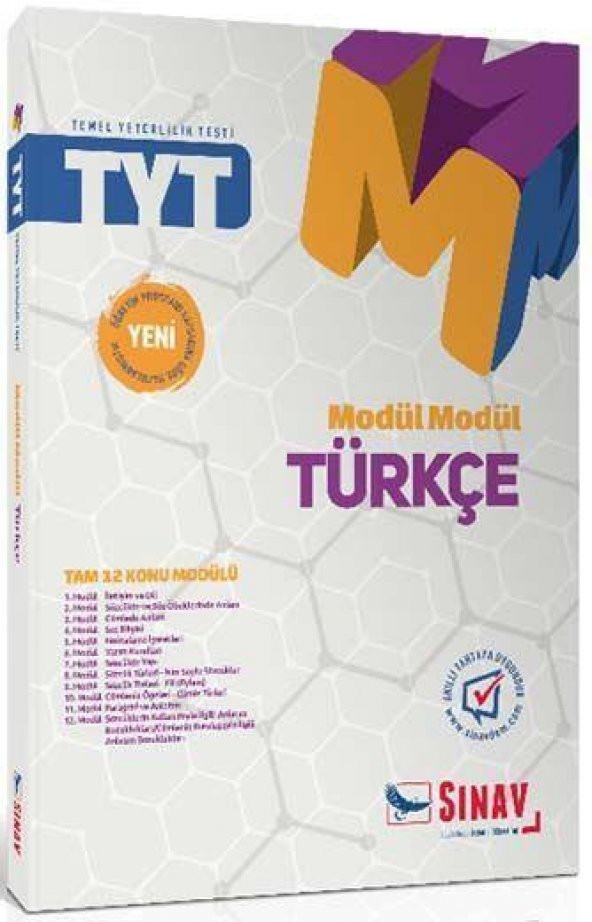 TYT Türkçe Modül Modül Konu Anlatımlı Sınav Yayınları