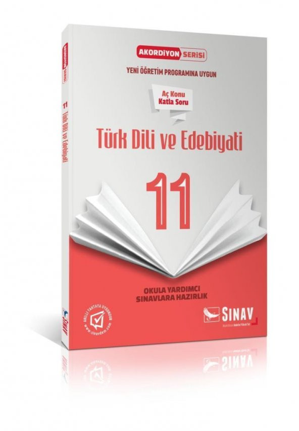 11. Sınıf Akordiyon Serisi Türk Dili ve Edebiyatı Aç Konu Katla Soru Sınav Dergisi Yayınları