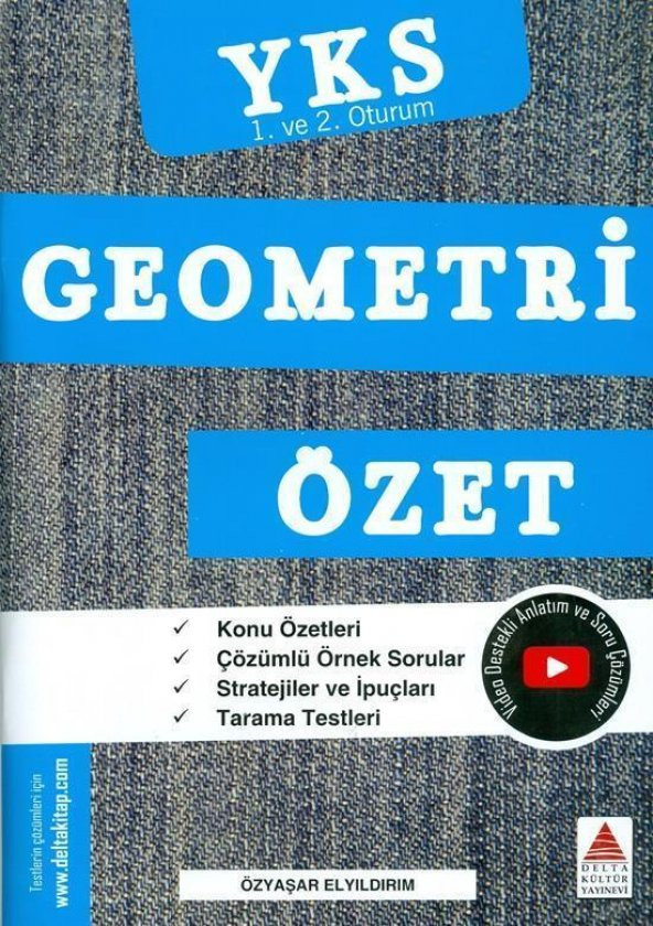 YKS 1. ve 2. Oturum Geometri Özet Delta Kültür Yayınları