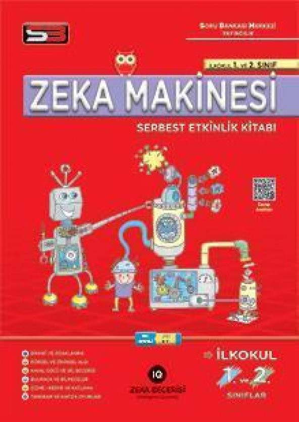 1. ve 2. Sınıf Zeka Makinesi Serbest Etkinlik Kitabı SBM Yayınları