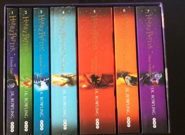 Harry Potter Serisi-J. K. Rowling YENİ KAPAK- 7 KİTAP - 1