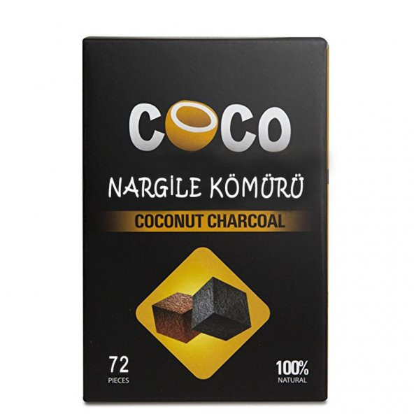 10 KG Coco Hindistan Cevizi Kömürü - Nargile Kömürü