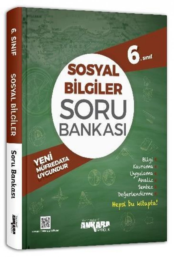 6.Sınıf Sosyal Bilgiler Soru Bankası Ankara Yayıncılık