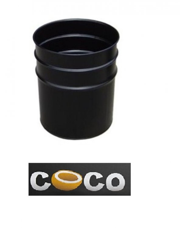 COCO Metal Konik Çöp Kovası Ücretsiz Kargo