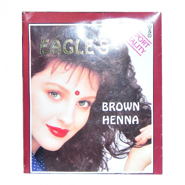 Kahverengi Hint Kınası (Brown Henna) 10 Gr Paket - 4