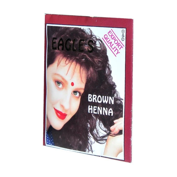 Eagles Kahverengi Hint Kınası 10 Gr Brown Henna - 5