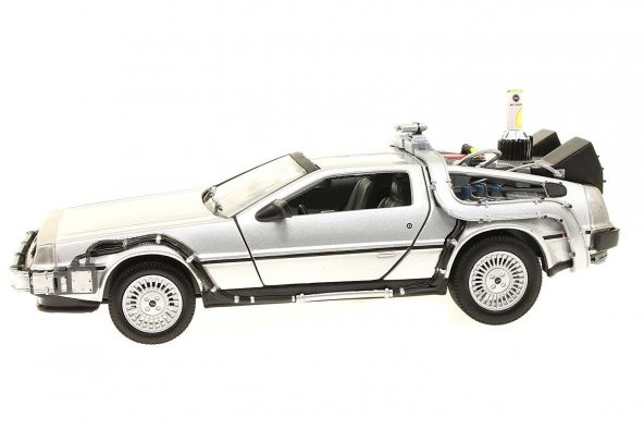 Geleceğe Dönüş 2 Metal Model Araba Back To The Future Delorean - 2