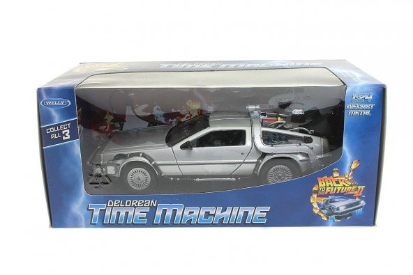 Geleceğe Dönüş Ful Set 1-2-3 Metal Model Araba Back To The Future - 6