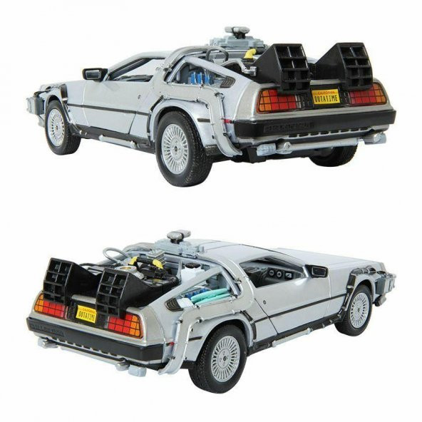 Geleceğe Dönüş Ful Set 1-2-3 Metal Model Araba Back To The Future - 8