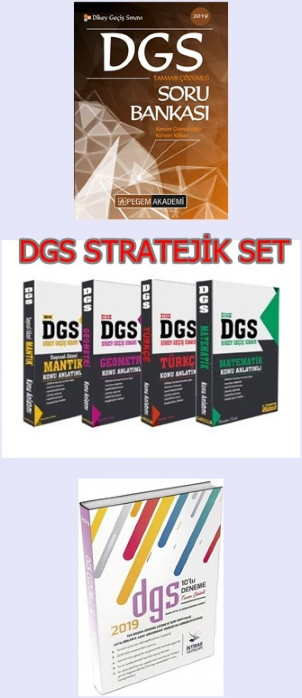 DGS 2019 Kazandıran Stratejik Süper Set