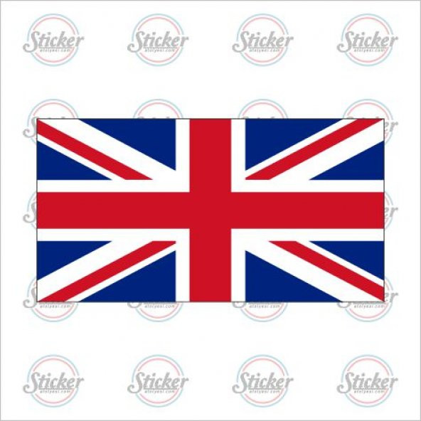 İngiltere Bayrağı Sticker - 18016