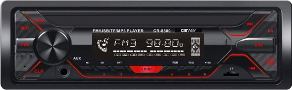 CARWAY CR-8800 FM/SD/USB OTO TEYP