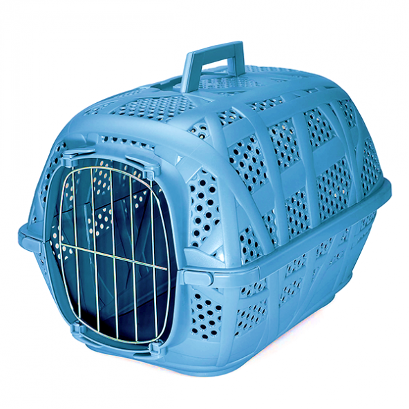 Imac Carry sport kedi köpek taşıma çantası gök mavisi 48.5x34x32 cm