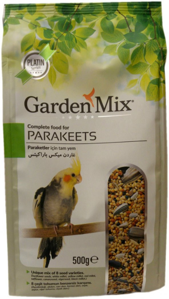 Gardenmix Parekeets Papağan Yemi 500 gr