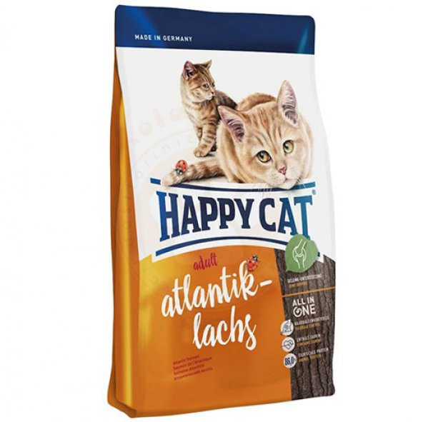 Happy Cat Atlantic Lachs Somonlu Kedi Maması 1,4 Kg