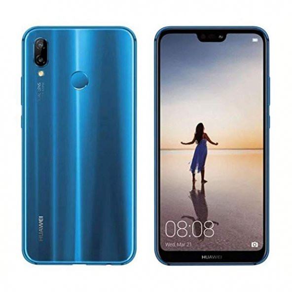Huawei P20 Lite 64 GB BLUE (Huawei Türkiye Garantili) - 1