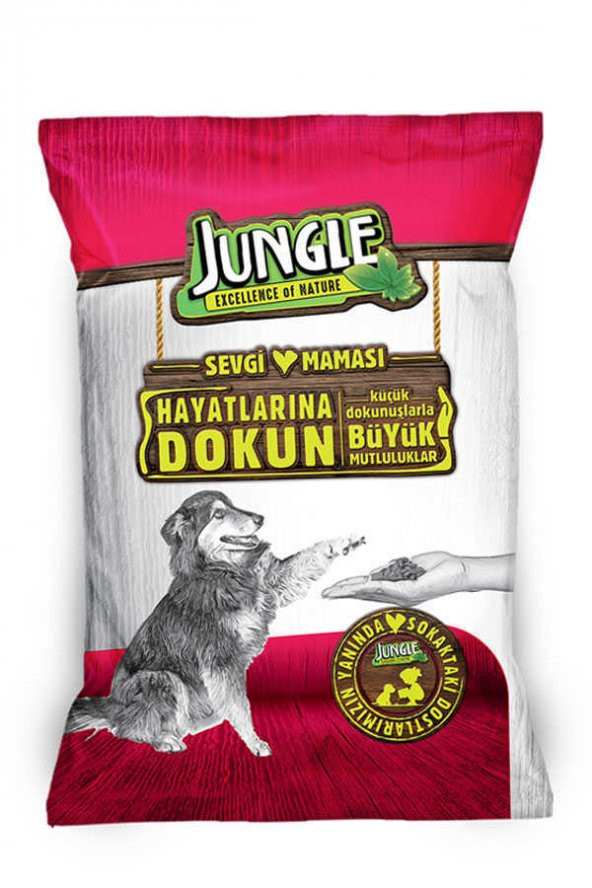 Jungle Sevgi Köpek Maması 125 Gr