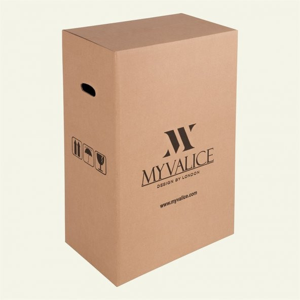 My Valice Smart Bag Exclusive Usb Şarj Girişli Kabin Boy Valiz Lacivert - 2