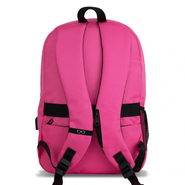 My Valice Smart Bag SPECTA Usb Şarj Girişli Akıllı Sırt Çantası Pembe - 5