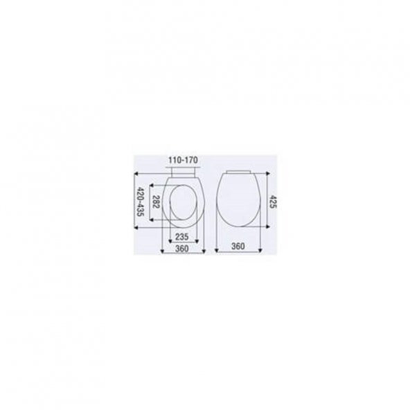 Nkp Smart Thermoplast Yavaş Kapanır Klozet Kapağı 0303 - 5