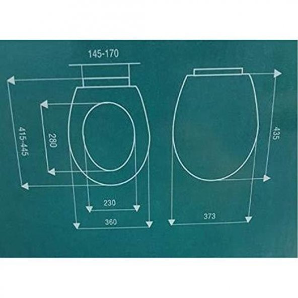Çocuk Adaptörlü Klozet Kapak Yavaş Kapanır Klozet Kapağı - 4