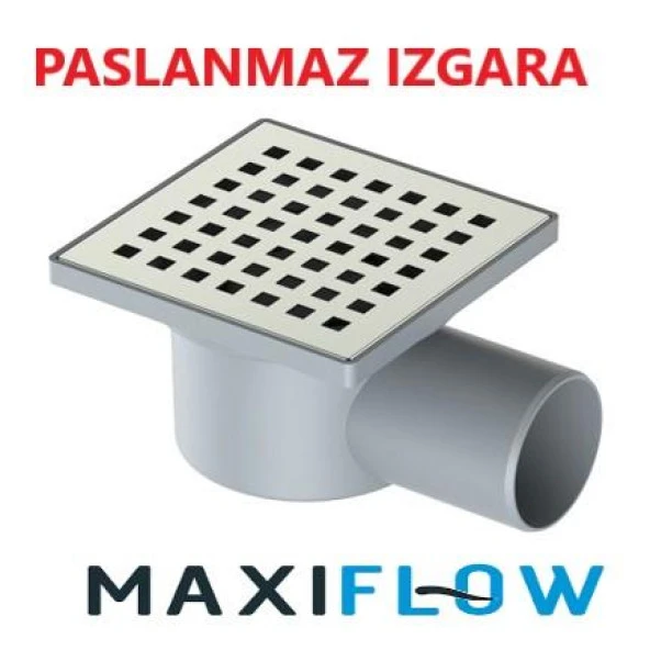 MaxiFlow 10*10 Q50 Yandan Çıkışlı Yer SÜZGECİ - 3