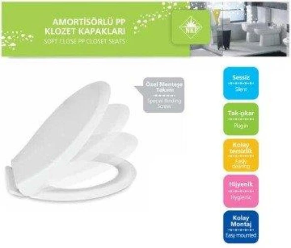 Nkp Amartisörlü Smart Klozet Kapak - 2