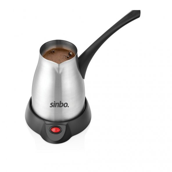 SİNBO SCM-2943 İnox Elektrikli Cezve Türk Kahve Makinesi Kablosuz - 2